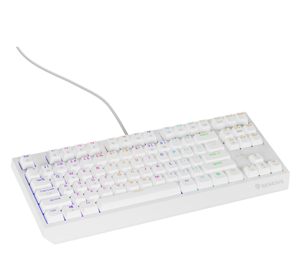 Genesis THOR 230 TKL US RGB MECHANICZNA OUTEMU BROWN BIAŁA HOT SWAP NKG-2080 - 1351042 - zdjęcie 7